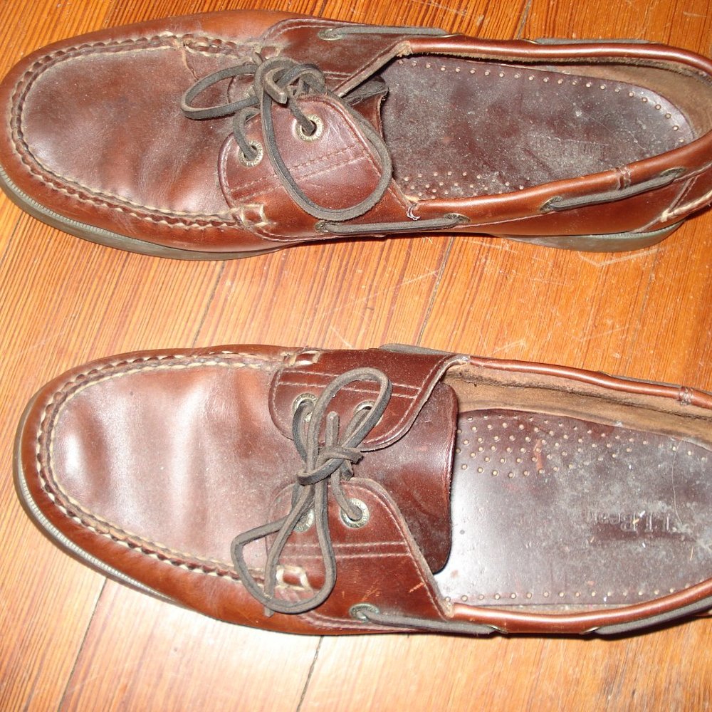 Size 11.5 LLBean Mahogany Boat shoes